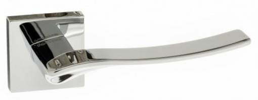 Forme FMS280PC Olimpia Lever on Square Minimal Rose PC | Specialist Ironmongery & Industrial Suppliers Ltd
