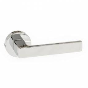 Forme FMR254PC Asti Lever on Round Minimal Rose PC | Specialist Ironmongery & Industrial Suppliers Ltd