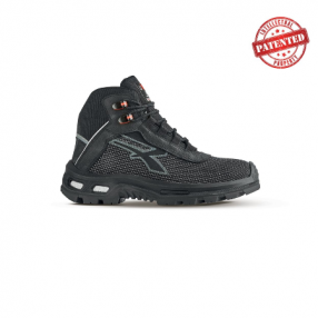Added U-Power RL1E184 Rescue S3 Black Safety Boots  To Basket