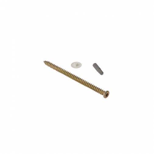 Forgefix Concrete Frame Screw 7.5mm ZYP Pack 10 Image 1