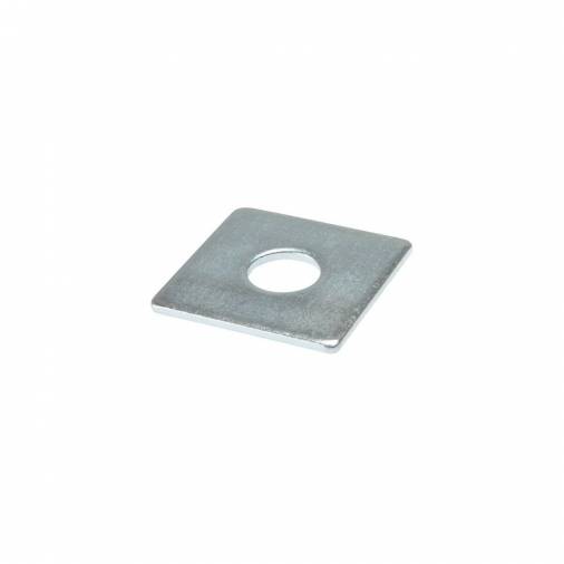 Forgefix Square Plate Washers BZP Pack 10 Image 1