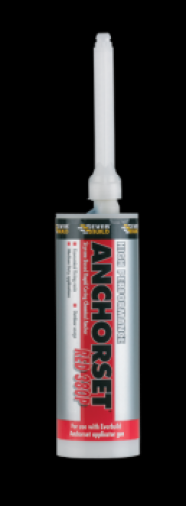 Everbuild Anchorset Red Chemical Resin 380ml (12) Image 1