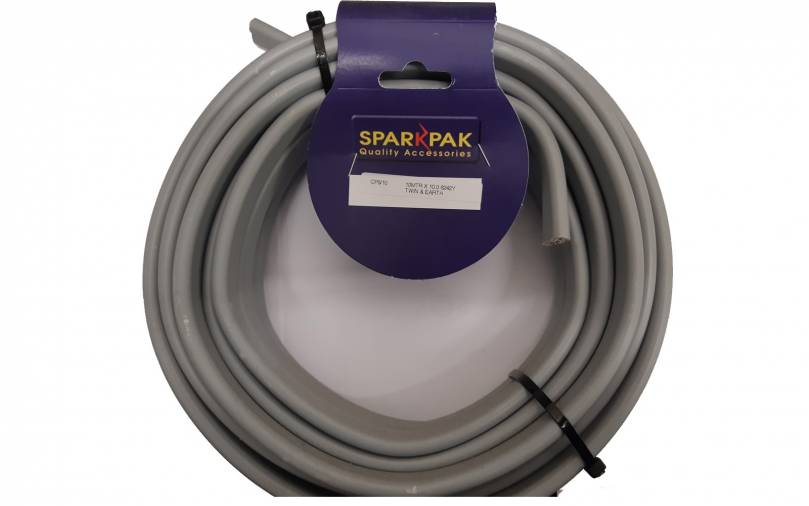 SparkPak CP6/10 Twin & Earth Cable 10.0mm x 10m Image 1