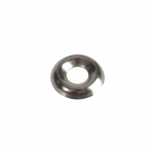 Forgefix FPSCW10N Screw Cup Washers No.10 NP Pack 20 Image 1