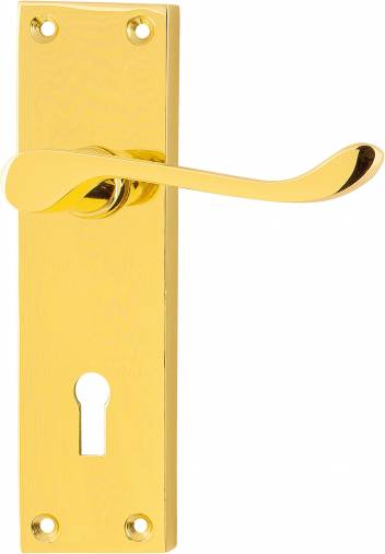 Hoppe Victorian Scroll Lever Lock Furniture - All Finishes Image 1