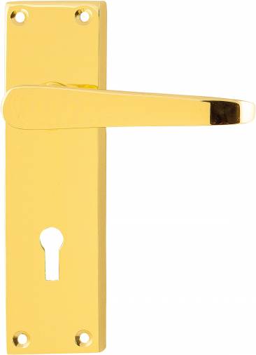 Hoppe Victorian Straight Lever Lock Furniture - All Finishes Image 3