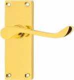 Hoppe Victorian Scroll Lever Latch Furniture - All Finishes Image 3 Thumbnail
