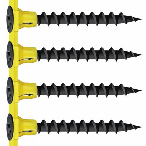 Collated Drywall Screws Coarse Thread Bx1000 Image 1
