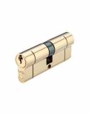Vier 5-Pin Double Euro Cylinders - Offset - Polished Brass Image 1 Thumbnail