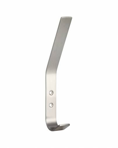 Zoo ZAS73SS Hat & Coat Hook - Satin Stainless Image 1
