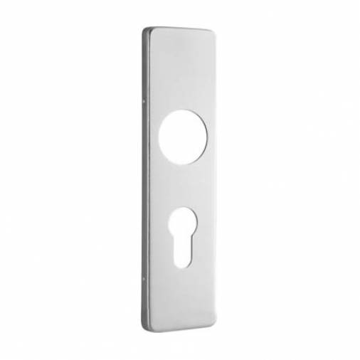 Zoo ZCS Cover Plates for ZCSIP19SP 19mm Return to Door Lever - Satin Stainless  Image 1