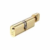 Vier 5-Pin Oval Cylinder & Turn - Polished Brass Image 1 Thumbnail