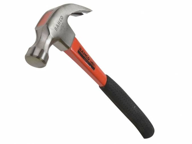 Bahco 428-20 Fibreglass Claw Hammer - 20oz  Image 1