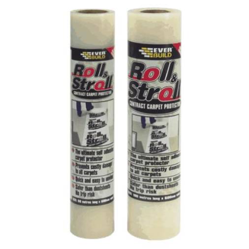 Everbuild Roll & Stroll Contract Carpet Protector Image 1
