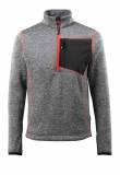 Mascot 50149-951-08 Reims Knitted Jumper Grey Flecked Image 1 Thumbnail