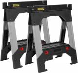 Stanley 1-92-980 FatMax Saw Horse - Twin Pack Image 1 Thumbnail