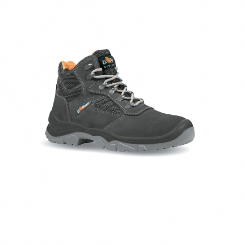 U-Power BC10315 Real S1 Black Safety Boots Image 1