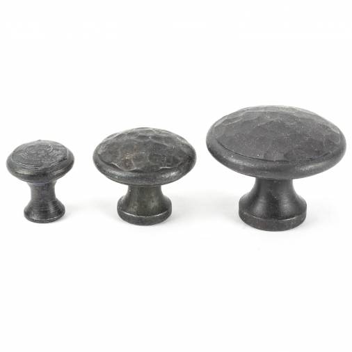 Beeswax Hammered Cabinet Knob - Small Image 2