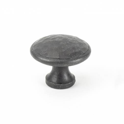 Beeswax Hammered Cabinet Knob - Large Image 1