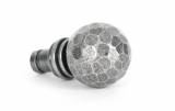 Pewter Hammered Ball Curtain Finial (pair) Image 1 Thumbnail