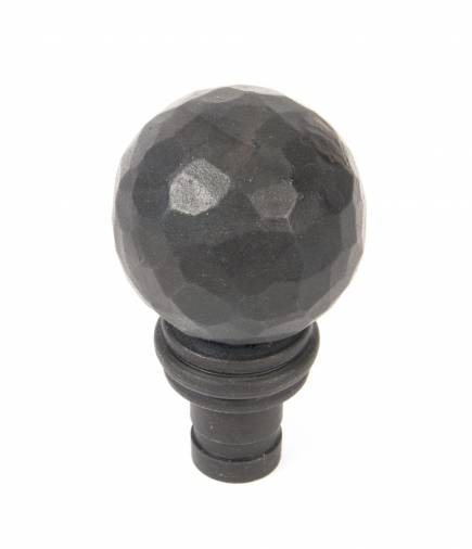 Beeswax Hammered Ball Curtain Finial (pair) Image 1