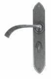 Pewter Gothic Curved Sprung Lever Bathroom Set Image 1 Thumbnail