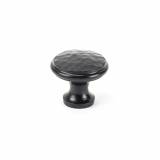 Black Hammered Cabinet Knob - Medium Image 1 Thumbnail