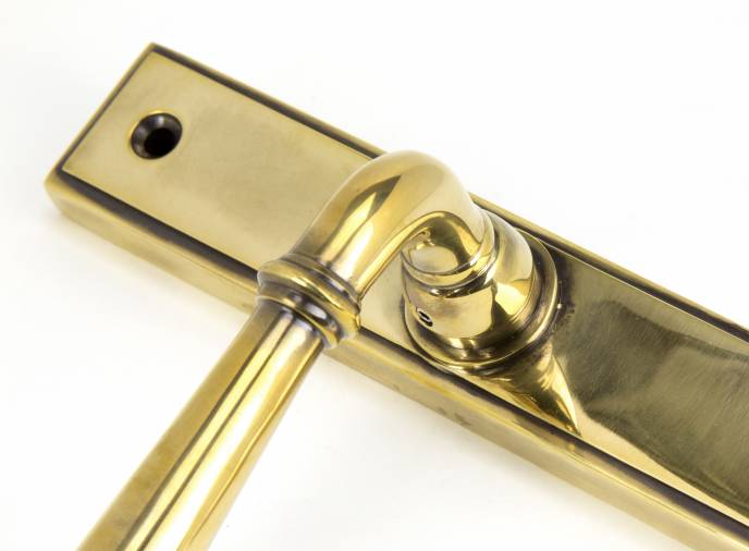 Anvil 45429 Aged Brass Newbury Slimline Lever Latch Set Image 4