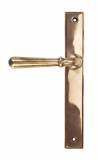Polished Bronze Newbury Slimline Lever Latch Set Image 1 Thumbnail