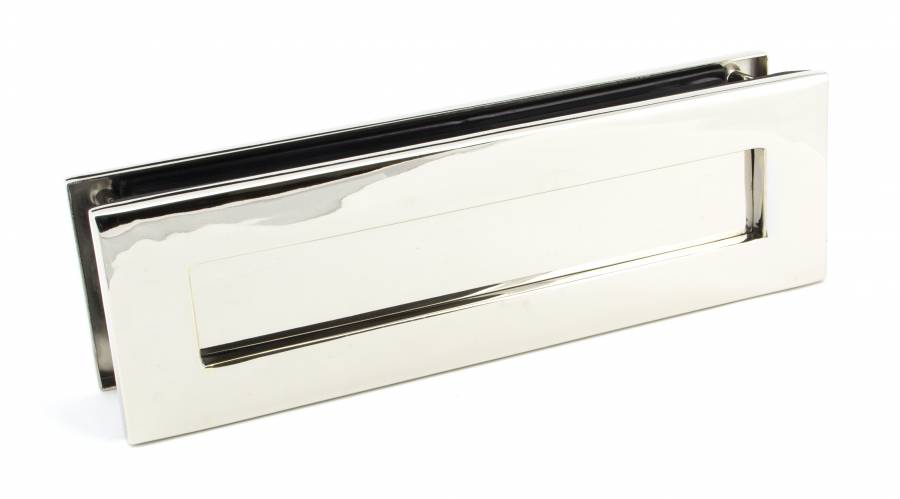 Polished Nickel Traditional Letterbox Image 1