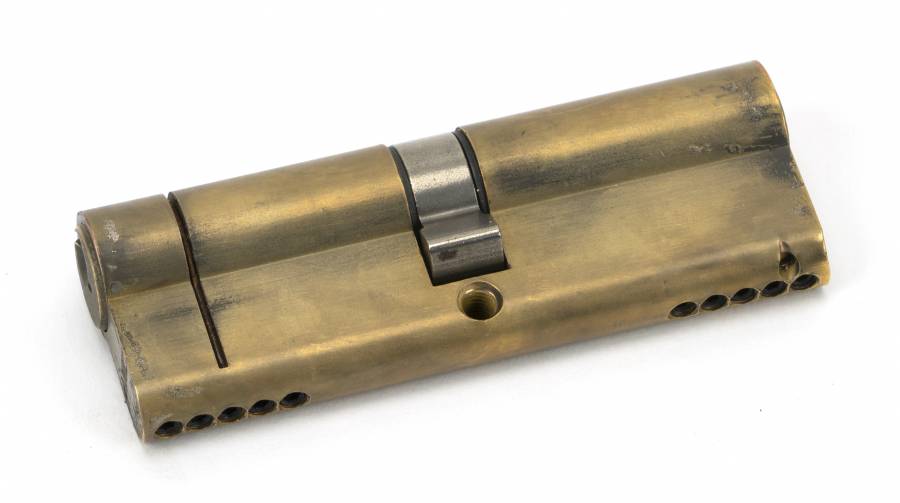 Anvil 45839 Aged Brass 45/45 5-Pin Euro Cylinder - Keyed Alike Image 1
