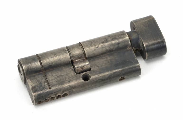 Pewter 35/35 5pin Euro Cylinder/Thumbturn KA Image 1
