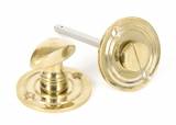 Polished Brass Round Bathroom Thumbturn Image 1 Thumbnail