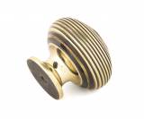 Anvil 83866 Aged Brass Beehive Cabinet Knob 40mm Image 2 Thumbnail