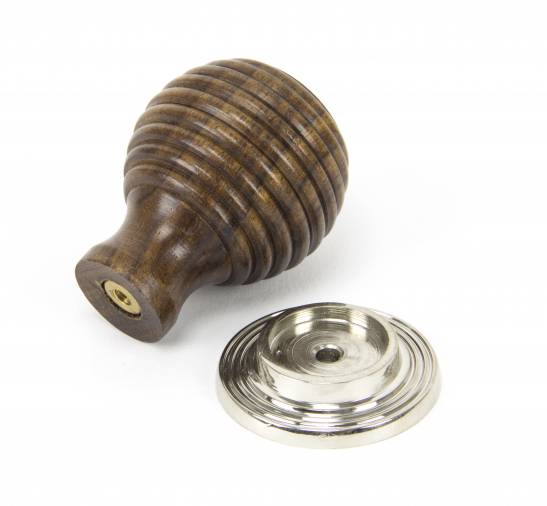Rosewood and PN Beehive Cabinet Knob 38mm Image 2
