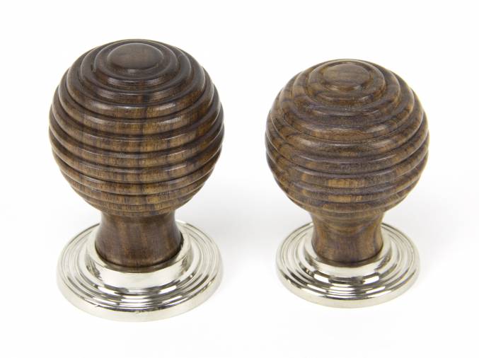 Rosewood and PN Beehive Cabinet Knob 38mm Image 3