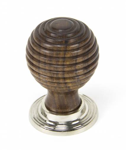 Rosewood and PN Beehive Cabinet Knob 38mm Image 1