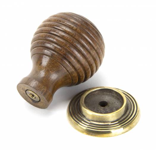 Rosewood and AB Beehive Cabinet Knob 38mm Image 2