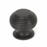 Aged Bronze Beehive Cabinet Knob 30mm Image 1 Thumbnail