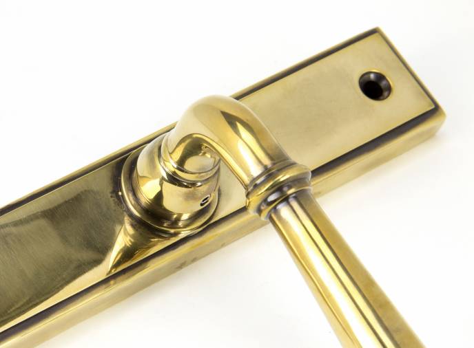 Anvil 91413 Aged Brass Newbury Slimline Lever Espag. Lock Set Image 4