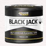 Everbuild Black Jack Self-Adhesive Flashing Tape Image 1 Thumbnail