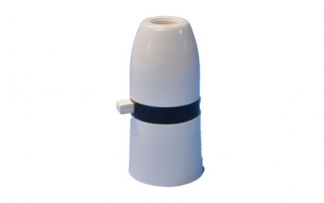 Added SparkPak E101 Unswitched Lampholder BC White To Basket