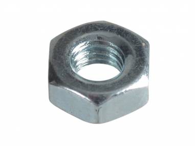 Forgefix FPNUT16 Hex Full Nuts & Washers M16 BZP Pack 4 | Specialist Ironmongery & Industrial Suppliers Ltd