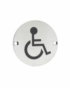 Added Zoo ZSS07 Disabled Symbol - 76mm Dia.  To Basket