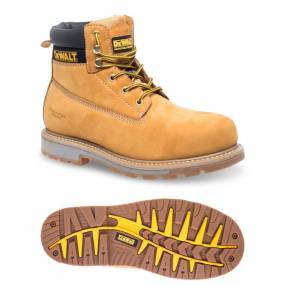 Dewalt Hancock Honey Nubuck Safety Boots | SIIS Ltd