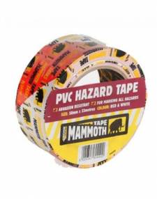 Added Everbuild PVC Hazard Tape 50mm x 33m  To Basket