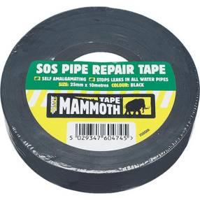 Everbuild SOS Piper Tape Black 25mm x 5m (12) | Specialist Ironmongery & Industrial Suppliers Ltd