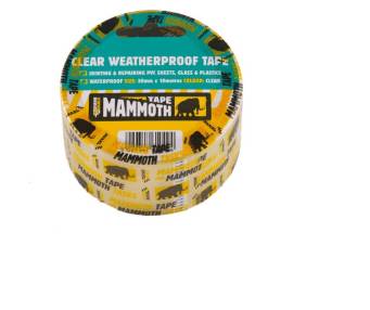 Added Everbuild Weatherproof Tape Clear 50mm x 10m (54) To Basket