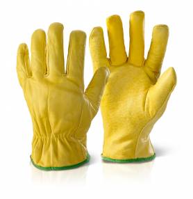Beeswift BQLDGL Lined Leather Driver Gloves | SIIS Ltd