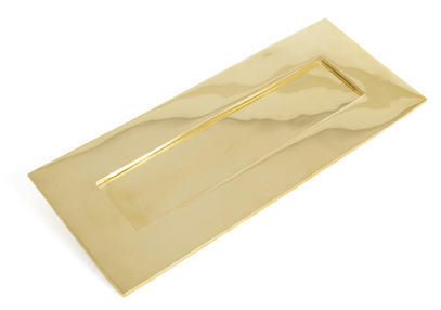 Anvil 33060 Polished Brass Small Letter Plate | SIIS